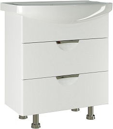 Mixline Мебель для ванной Этьен 75 L Элеганс белая – фотография-2