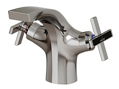 Mixline Смеситель для раковины 1/2 керамический ML37-04 "Cross" под гайку – фотография-1