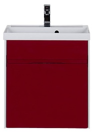 Aquanet Мебель для ванной "Латина 60" бордо 1 ящик (181077) – фотография-4