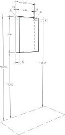 Акватон Мебель для ванной Асти 55 подвесная белая – фотография-20