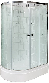 DTO Душевая кабина EM2712RN без крыши с гидромассажем – фотография-2