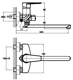 Orange Смеситель Otto M22-211cr – фотография-2