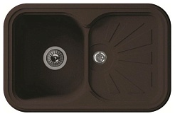 Florentina Мойка гранитная Крит 780 мокко – фотография-1