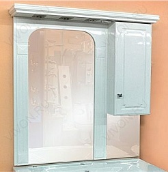 Aquanet Зеркальный шкаф Фредерика new 100 – фотография-2