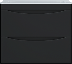 Vivon Тумба с раковиной Ostin 60 подвесная черная матовая – фотография-6