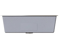 Mixline Мойка подстольный монтаж 53/43 (3,0) выпуск 3 1/2 сатин НАНО декор – фотография-3