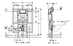 Geberit Система инсталляции Duofix 111.375.00.5 для унитазов – фотография-2