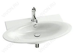 Jacob Delafon Мебель для ванной "Presquile 80" белая – фотография-4