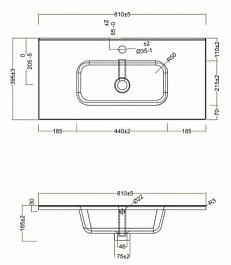 BelBagno Тумба с раковиной Kraft 39 80 напольная Rovere Tabacco – фотография-11