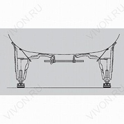 Kaldewei Ножки для стальных ванн Kaldewei 5030 универсальные – фотография-6