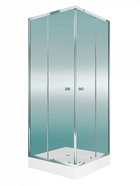 Teymi Душевой уголок Helmi 80х80 с поддоном T00601 – фотография-1