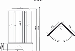 Niagara Душевая кабина NG-7508-14 – фотография-3