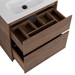 BelBagno Тумба с раковиной Kraft 100 напольная Rovere Tabacco с раковиной BB1000ETL – фотография-6