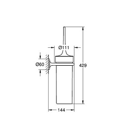 Grohe Ершик Ondus 40380000 – фотография-2