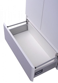 Style Line Шкаф навесной Атлантика 100 с ящиком, антискрейч – фотография-4