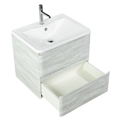 BelBagno Тумба с раковиной Albano 60 подвесная Rovere Vintage Bianco – фотография-3