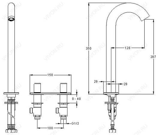 Jacob Delafon Смеситель Talan E10094RU-CP – фотография-2