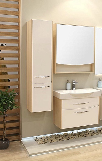 Акватон Пенал для ванной Инфинити 35 R ясень коимбра – картинка-3