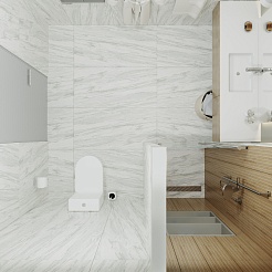 Triton Душевая дверь в нишу Уно 90x185 – фотография-6