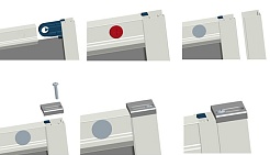 RGW Душевой уголок Classic CL-54B 100x100 профиль черный стекло прозрачное – фотография-5