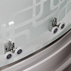 DTO Душевая кабина EM2712R LED с гидромассажем – фотография-10