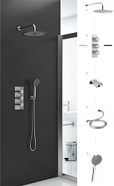 Excellent Душевая комплект ACTIMA Suprema Set 1 с термостатом – фотография-2