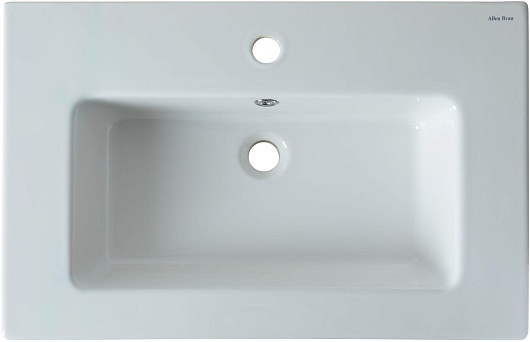 Allen Brau Мебельная раковина Fantasy 72 4.11011.20 белый глянец – картинка-5