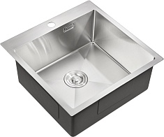 Milacio Мойка кухонная Denia 51 Steel нержавеющая сталь