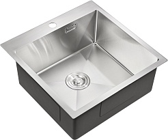 Milacio Мойка кухонная Denia 51 Steel нержавеющая сталь – фотография-1