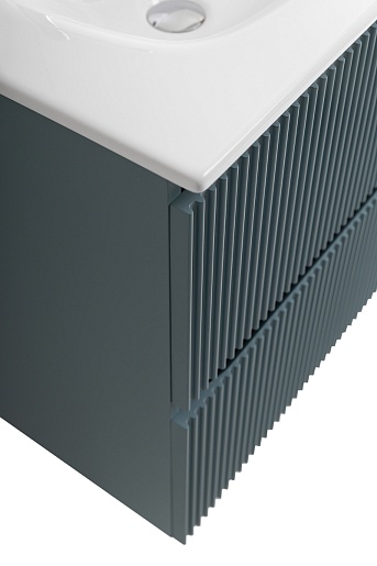 BelBagno Тумба под раковину Uno 70 подвесная Голубой матовый – картинка-7