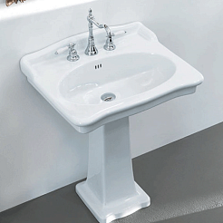 ArtCeram Раковина Hermitage HEL002 3 отверстия под смеситель – фотография-3