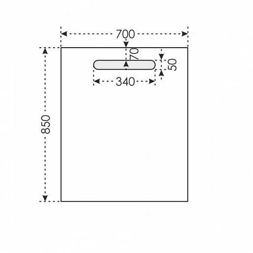 СанТа Мебель для ванной Венера 70 дуб шале графит – картинка-5