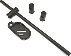 Triton Душевая кабина Прайм-Блэк-Вельвет 90x90 А без крыши – фотография-15