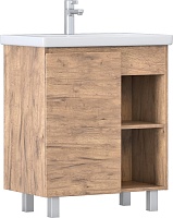 Vigo Тумба c раковиной Milos 700-1-0 дуб золотой