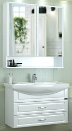 СанТа Мебель для ванной Верона 85, подвесная – фотография-1