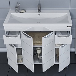 СанТа Тумба с раковиной Родос 100 – фотография-4