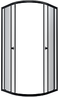 Triton Душевой уголок Альфа-Блэк 90x90