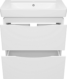 Misty Тумба с раковиной Венера 80 белая – фотография-5