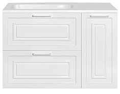 Style Line Тумба с раковиной Альба 90 L подвесная