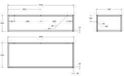 BelBagno Консоль Etna-Kraft 120 чёрная матовая – фотография-11