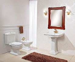 Cezares Крышка-сиденье Royal Palace CZR-012M-S-CR с микролифтом, петли хром – фотография-2