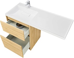 Акватон Мебель для ванной Лондри 60 L дуб сантана – фотография-4