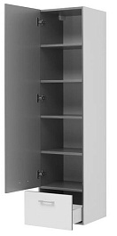 Aquanet Пенал для ванной "Верона 40" L белый (188334) – фотография-5