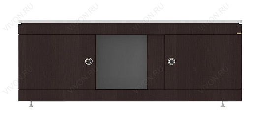 Водолей Экран под ванну двери купе 170 см венге – фотография-2