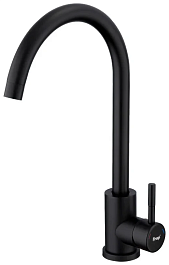 Frap Смеситель для кухни F40899-4 черный – фотография-1