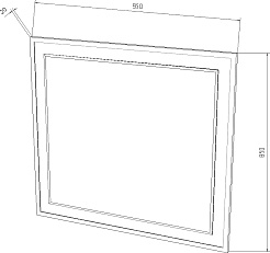Sanflor Мебель для ванной Модена 105 серая – фотография-6
