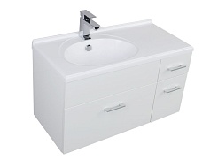 Aquanet Мебель для ванной  "Данте 90" 1 шкаф L (164817) – фотография-6