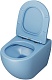 Grossman Унитаз подвесной Color GR-4411BSMS голубой матовый – картинка-13