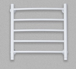 Domoterm Полотенцесушитель Калипсо П5 500x500 белый – фотография-3