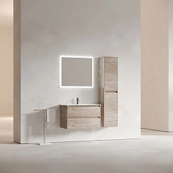 Sancos Тумба под раковину Libra 80 дуб галифакс натуральный – фотография-3